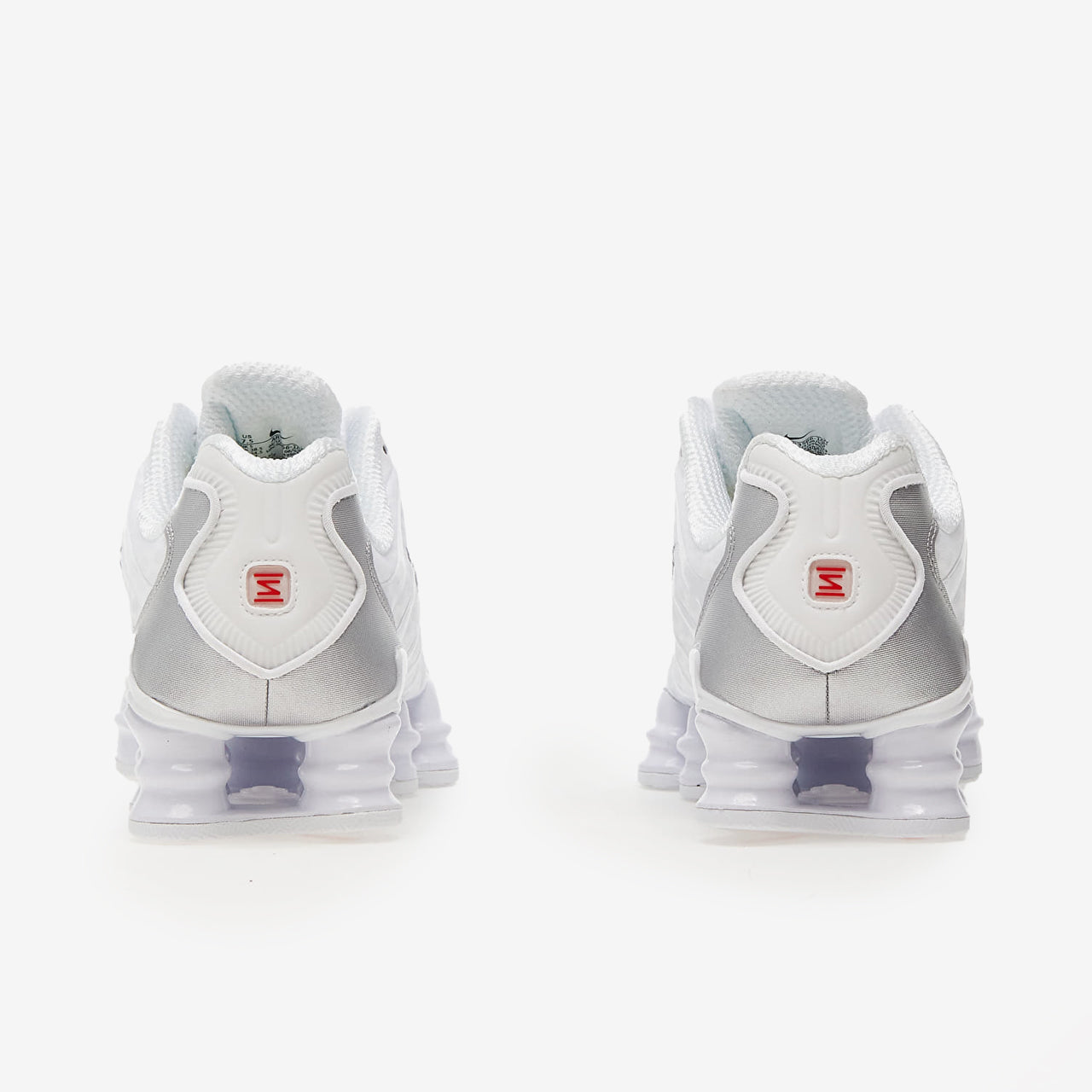 Nike Shox TL White Metallic Silver Max Orange
