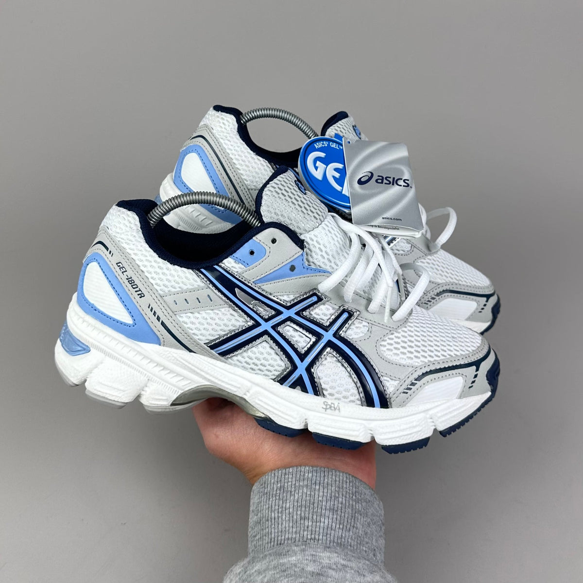 ASICS Gel Nimbus 16 - Blanc / Bleu Ciel - Sneykers
