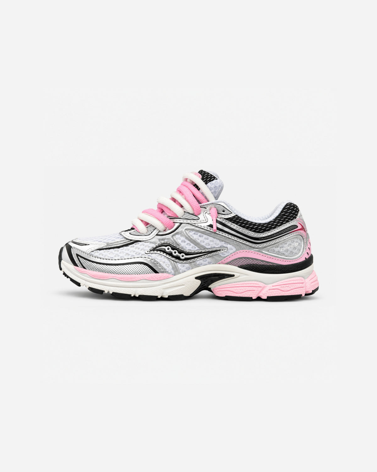 Saucony ProGrid Omni 9 Enfant - Silver / Pink - Sneykers