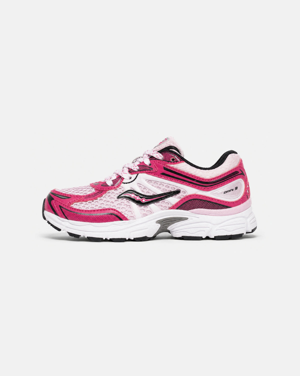 Saucony ProGrid Omni 9 Enfant - Pink / Black - Sneykers