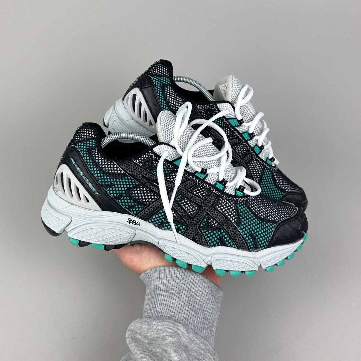 ASICS Gel Nimbus 16 - Noir / Vert Jade / Blanc - Sneykers