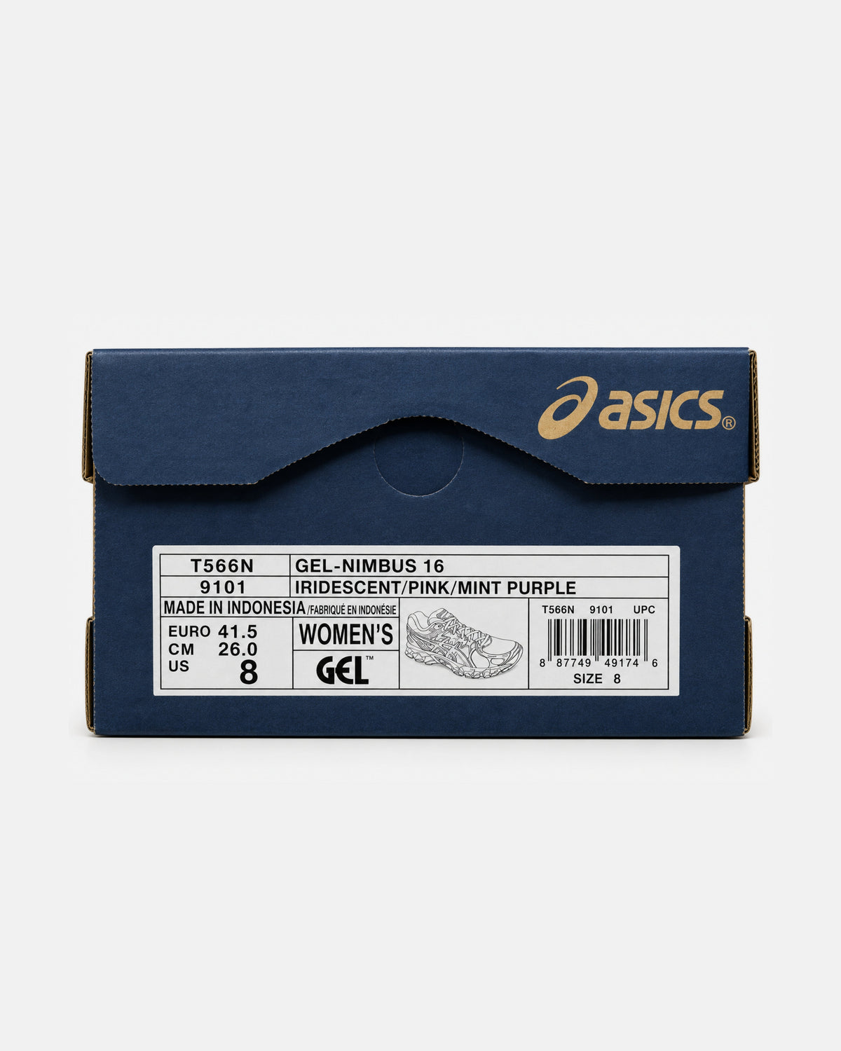 ASICS Gel Nimbus 16 - Aqua Prism - Sneykers