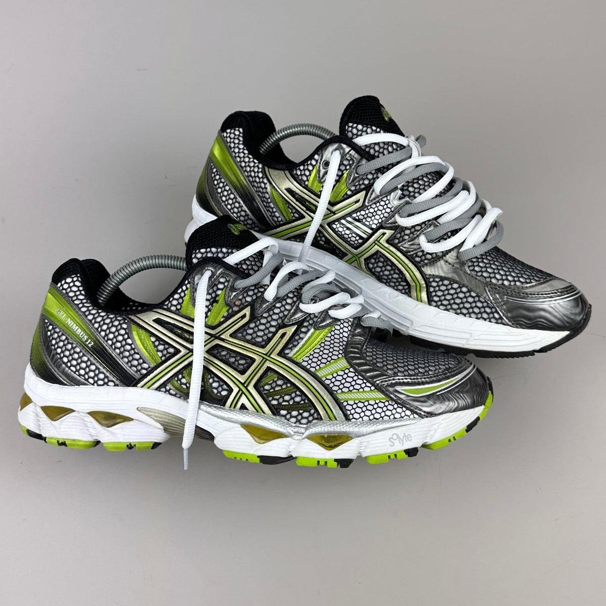 ASICS Gel Nimbus 16 - Argent / Vert Citron - Sneykers