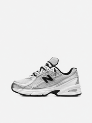 New Balance 740 - Black / White Double Laces - Sneykers