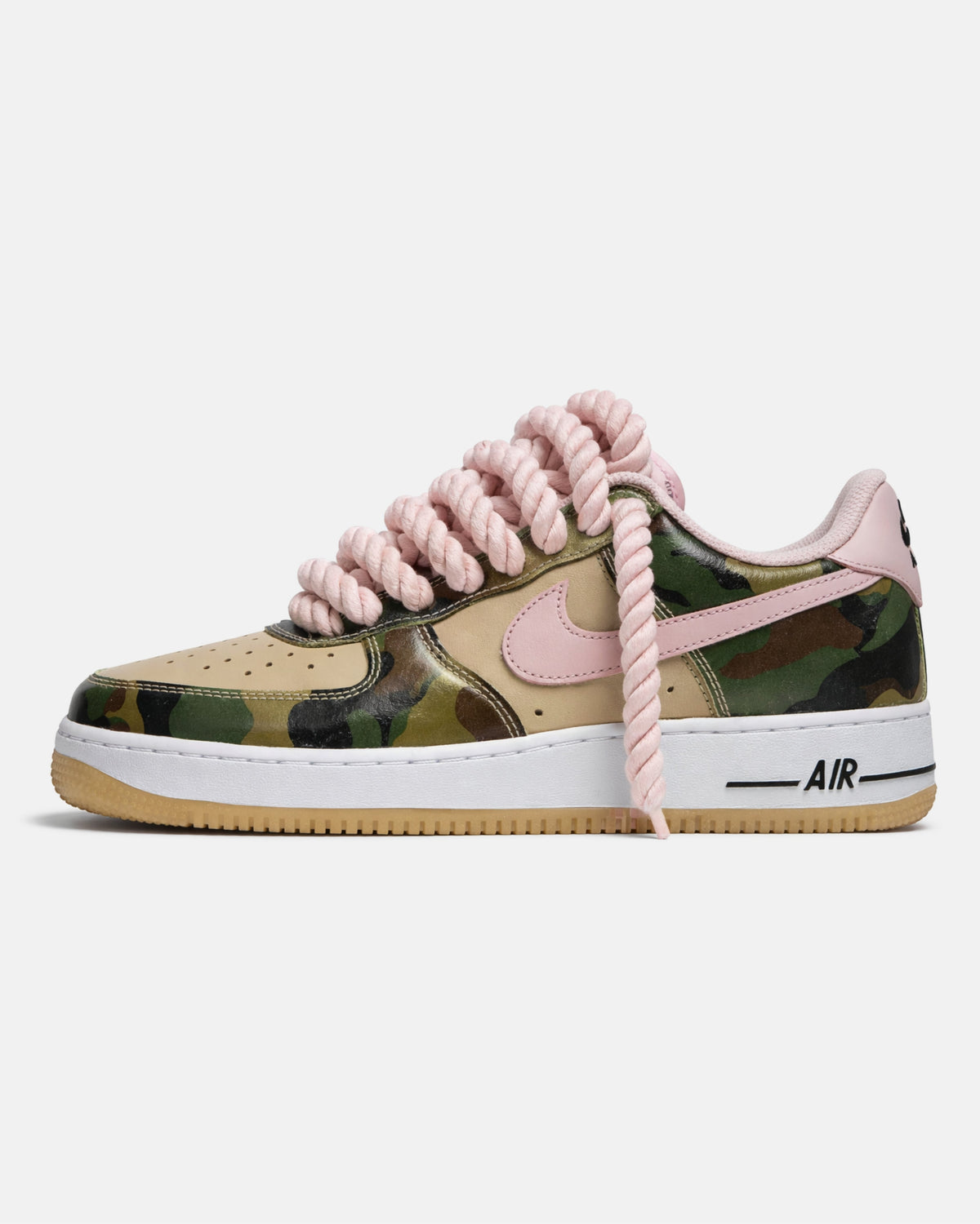 Nike Air Force 1 - Pink Military Rope - Sneykers