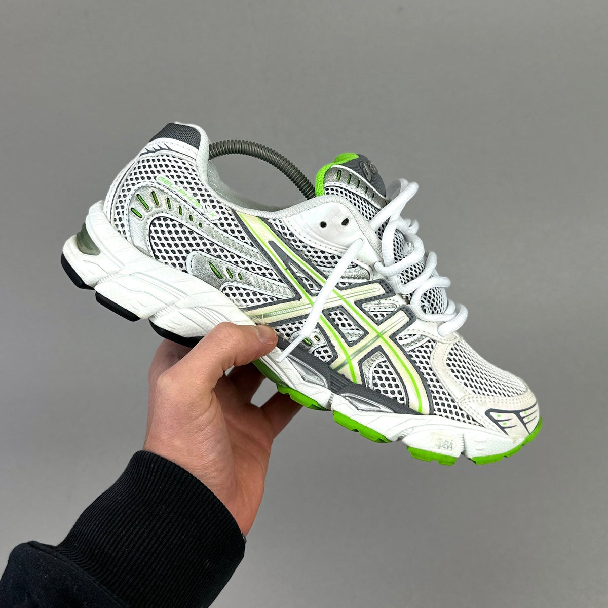 ASICS Gel Nimbus 16 - Blanc / Vert Citron - Sneykers