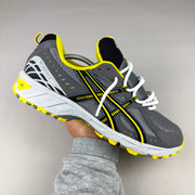 ASICS Gel Nimbus 16 - Gris / Jaune Fluo / Blanc - Sneykers