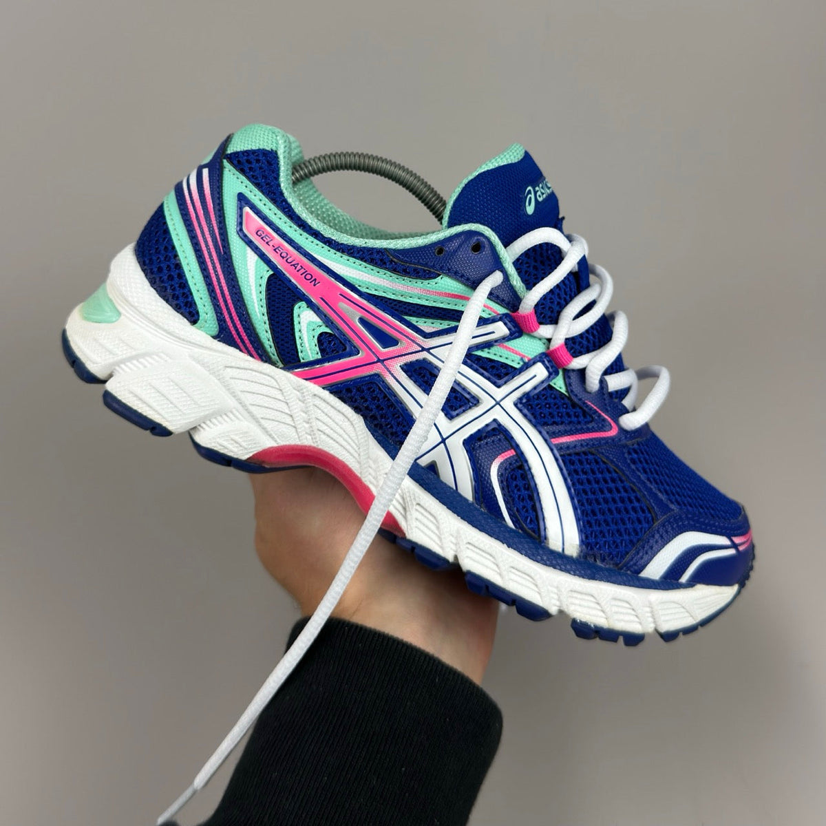 ASICS Gel Nimbus 16 - Bleu Roi / Vert Menthe - Sneykers