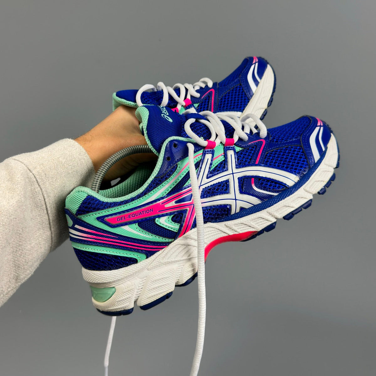 ASICS Gel Nimbus 16 - Bleu Roi / Vert Menthe - Sneykers
