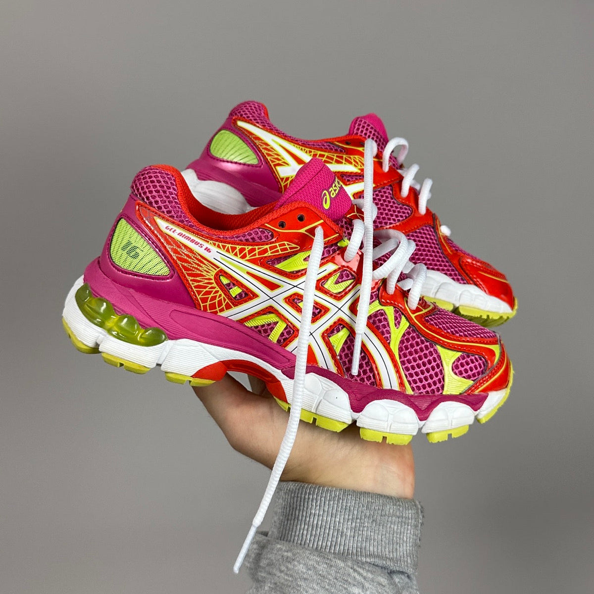 ASICS Gel Nimbus 16 - Fuchsia / Rouge - Sneykers