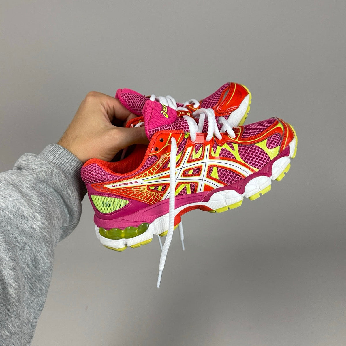 ASICS Gel Nimbus 16 - Fuchsia / Rouge - Sneykers