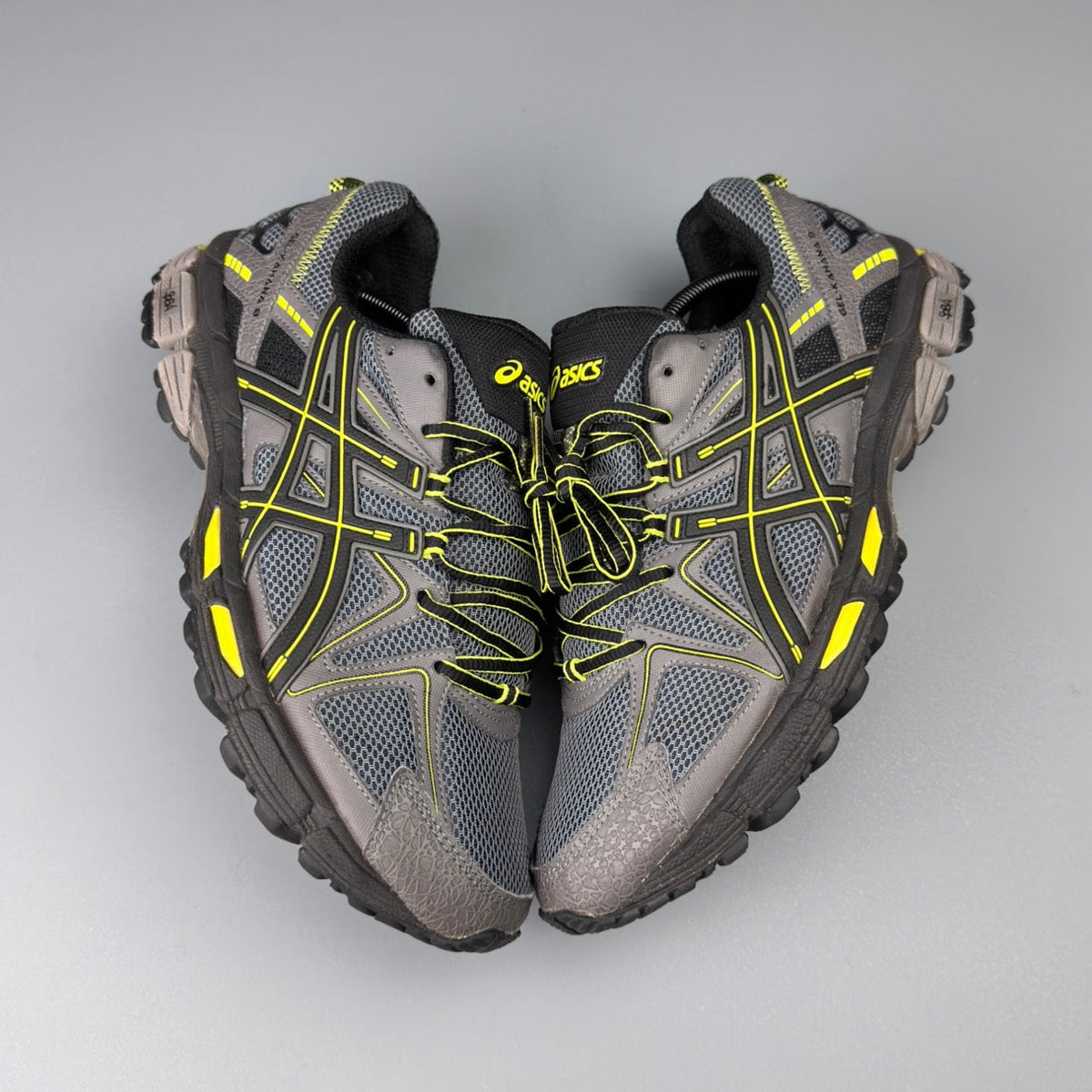 ASICS Gel Nimbus 16 - Anthracite / Jaune Fluo - Sneykers