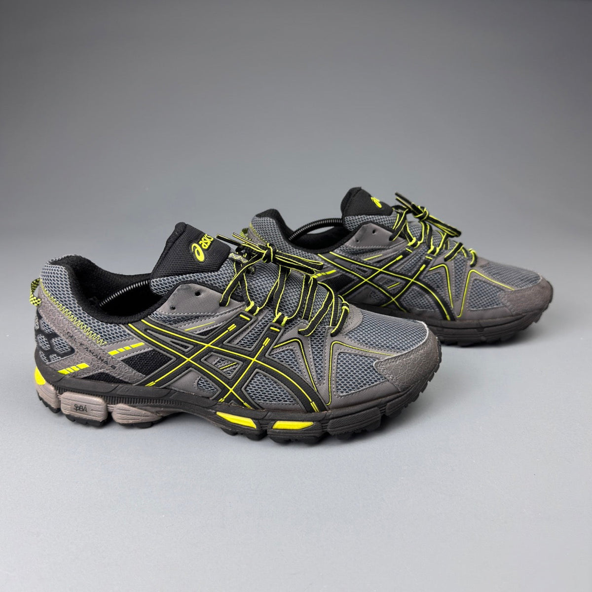 ASICS Gel Nimbus 16 - Anthracite / Jaune Fluo - Sneykers