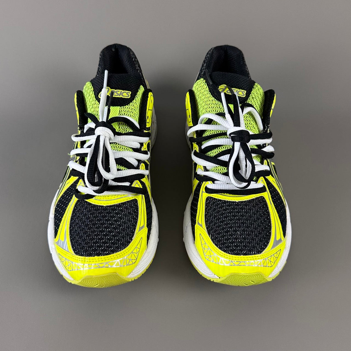 ASICS Gel Nimbus 16 - Jaune Fluo / Noir / Gris - Sneykers