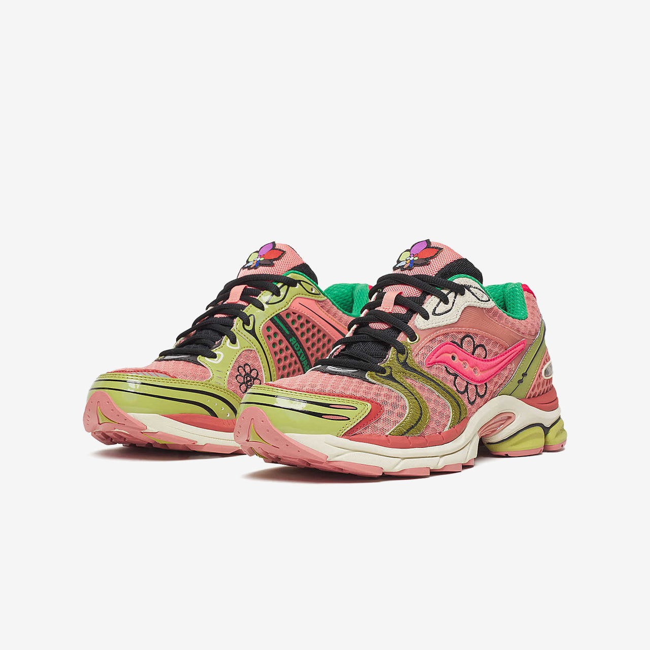 Saucony ProGrid Triumph 4 Jae Tips Flowers Grow Uptown Virginia Creeper