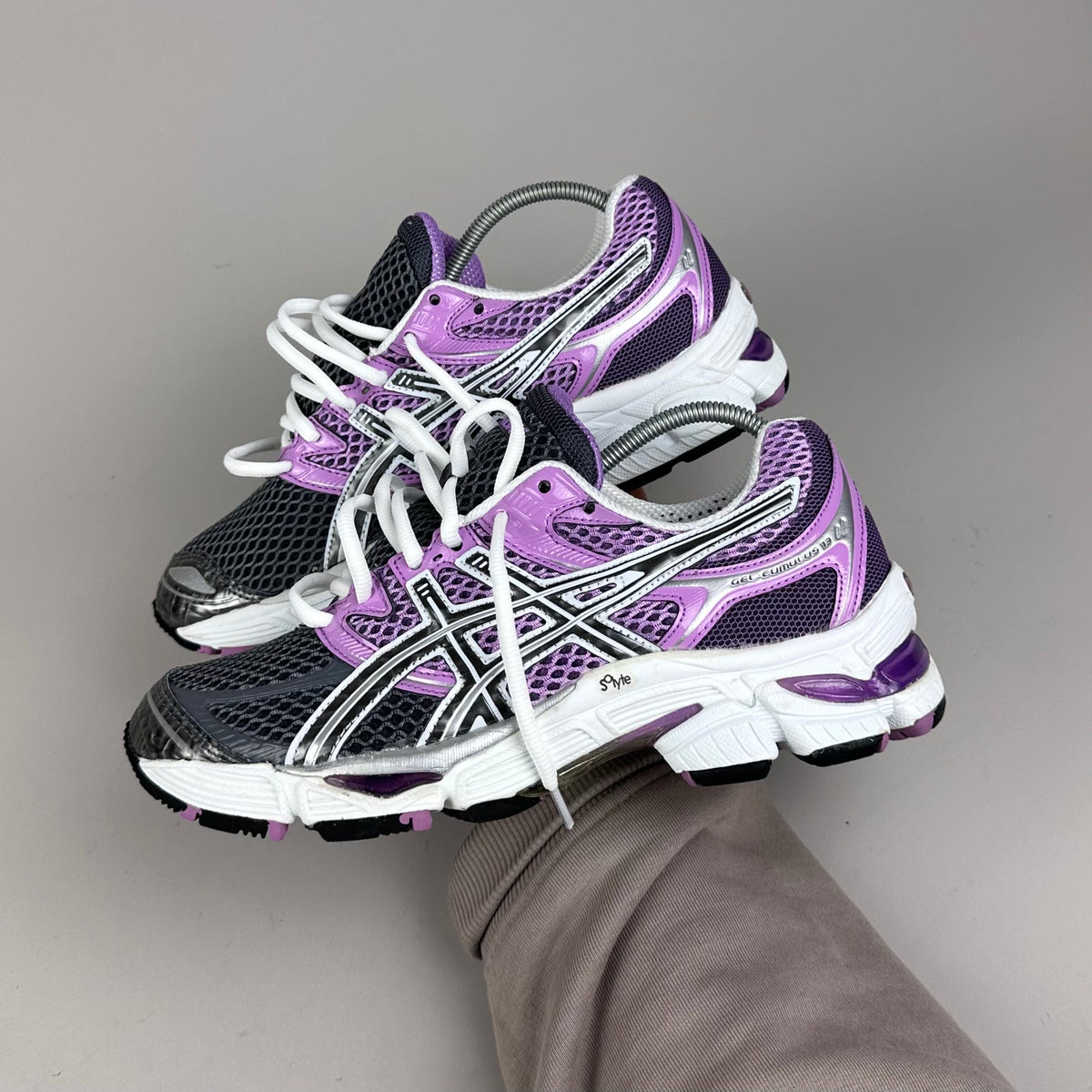 ASICS Gel Nimbus 16 - Anthracite / Violet - Sneykers
