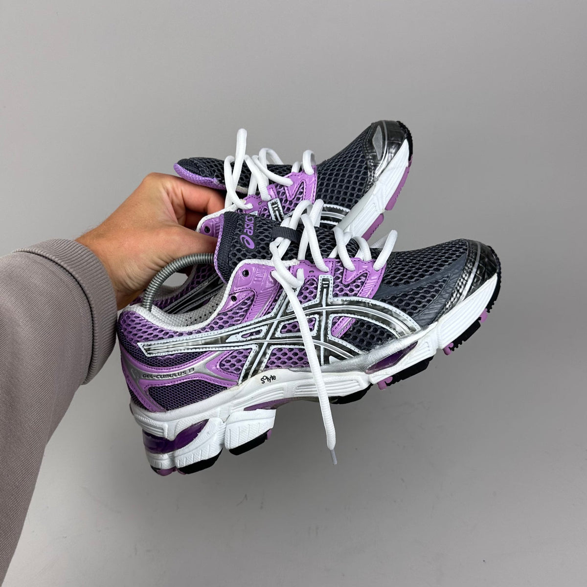 ASICS Gel Nimbus 16 - Anthracite / Violet - Sneykers
