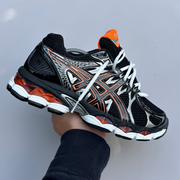 ASICS Gel Nimbus 16 - Noir / Orange / Argent - Sneykers