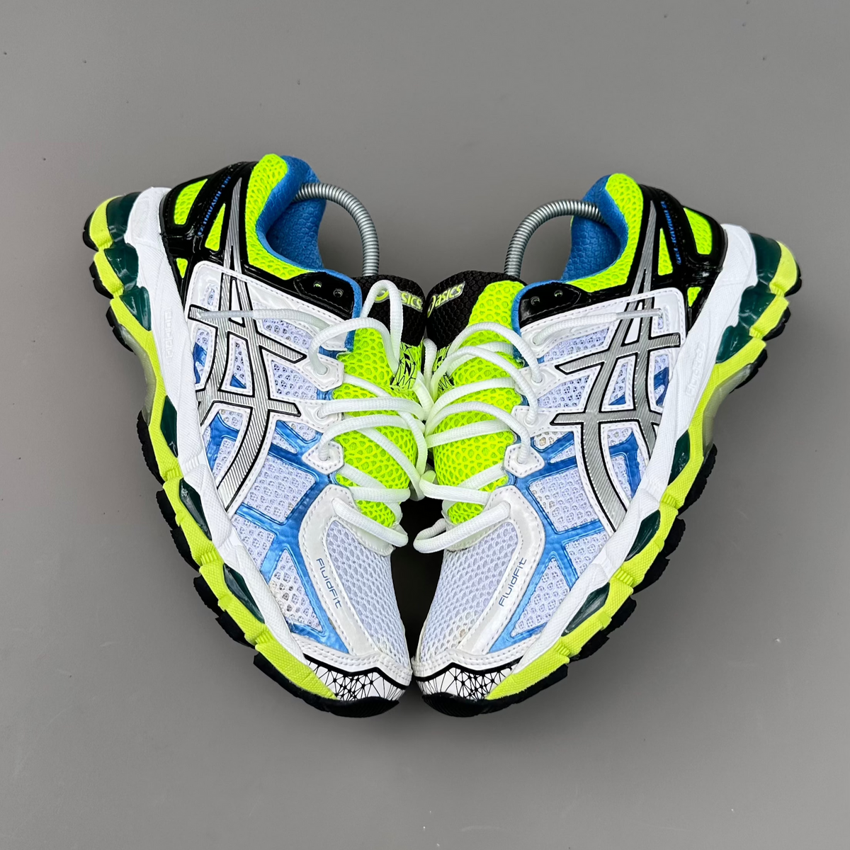 ASICS Gel Nimbus 16 - Blanc / Jaune Fluo / Vert - Sneykers