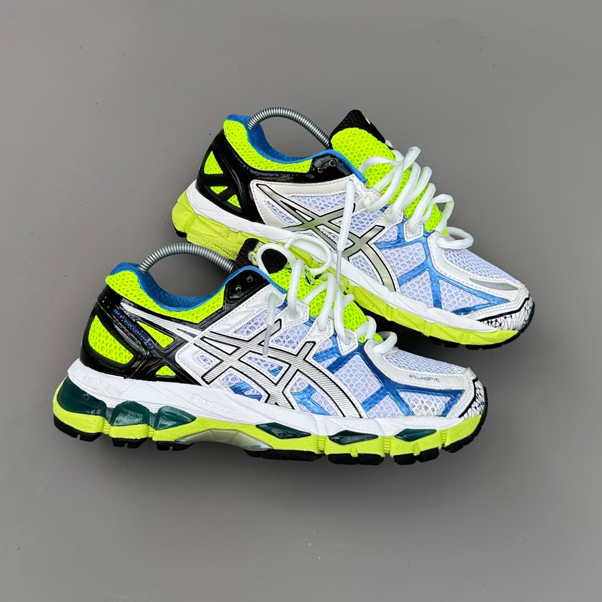 ASICS Gel Nimbus 16 - Blanc / Jaune Fluo / Vert - Sneykers