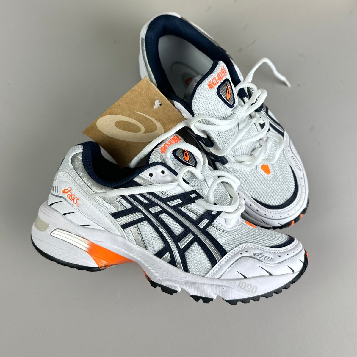 ASICS Gel Nimbus 16 - Blanc / Marine / Orange - Sneykers