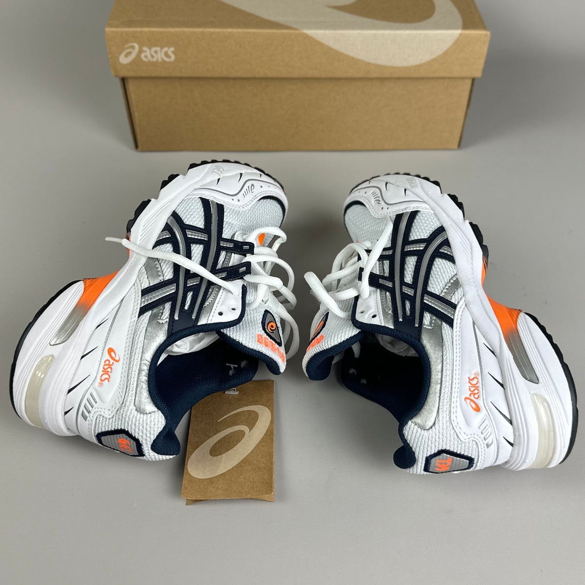 ASICS Gel Nimbus 16 - Blanc / Marine / Orange - Sneykers
