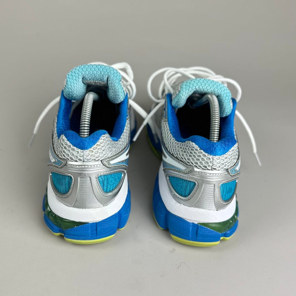 ASICS Gel Nimbus 16 - Blanc / Bleu / Jaune Fluo - Sneykers