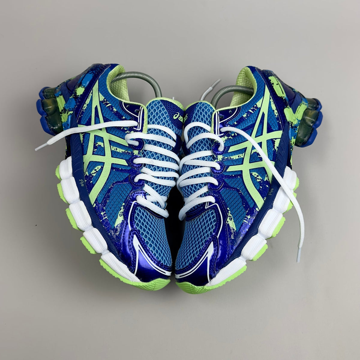 ASICS Gel Nimbus 16 - Bleu Roi / Vert Citron - Sneykers