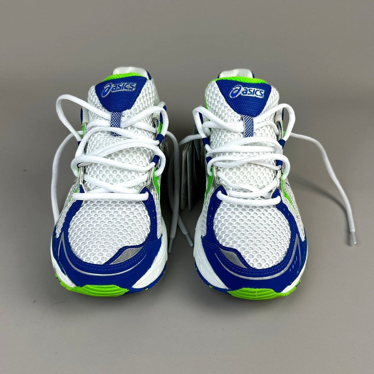 ASICS Gel Nimbus 16 - Blanc / Bleu Roi / Vert Fluo - Sneykers