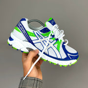 ASICS Gel Nimbus 16 - Blanc / Bleu Roi / Vert Fluo - Sneykers