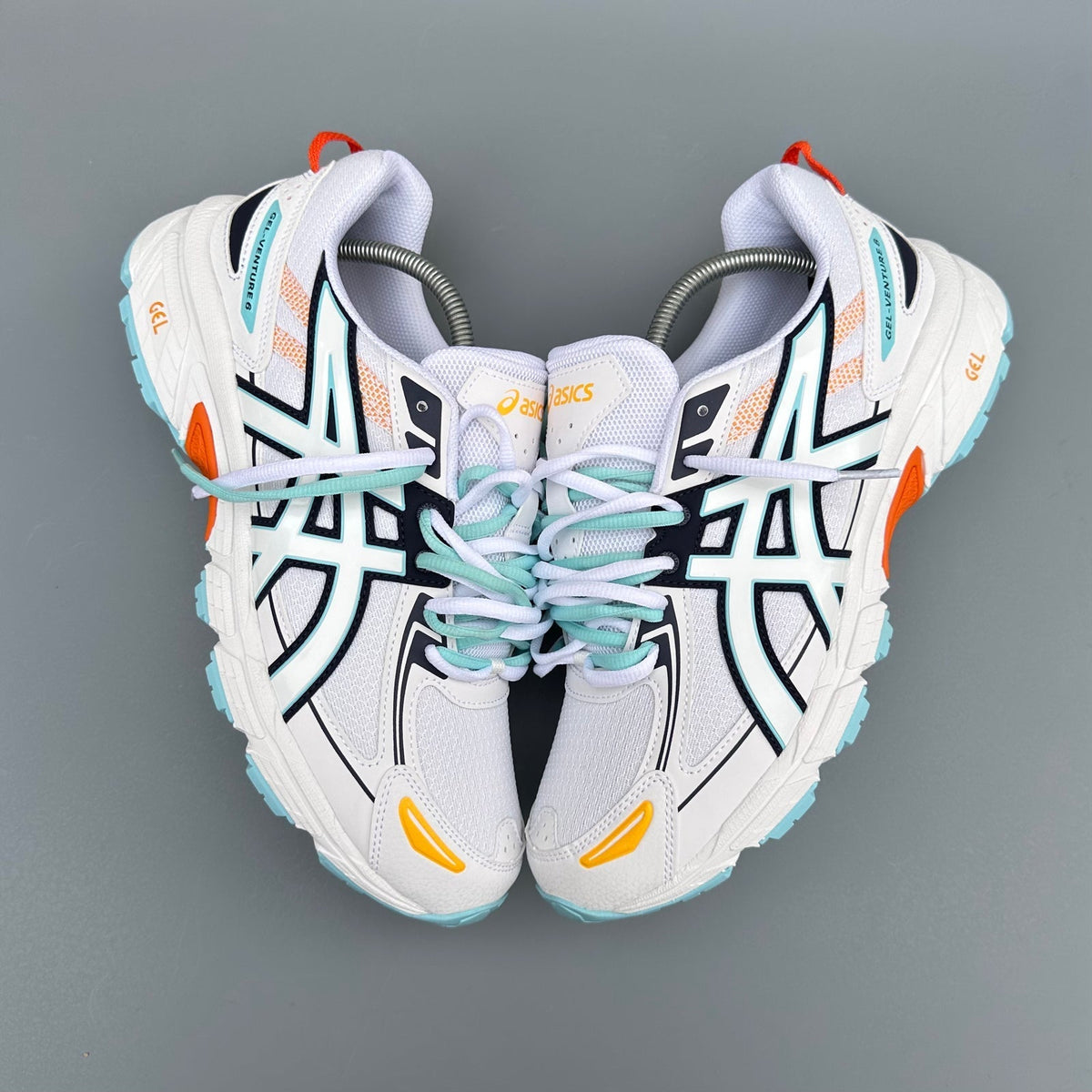 ASICS Gel Nimbus 16 - Blanc / Menthe / Orange - Sneykers
