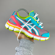 ASICS Gel Nimbus 16 - Turquoise / Corail / Vert Anis - Sneykers