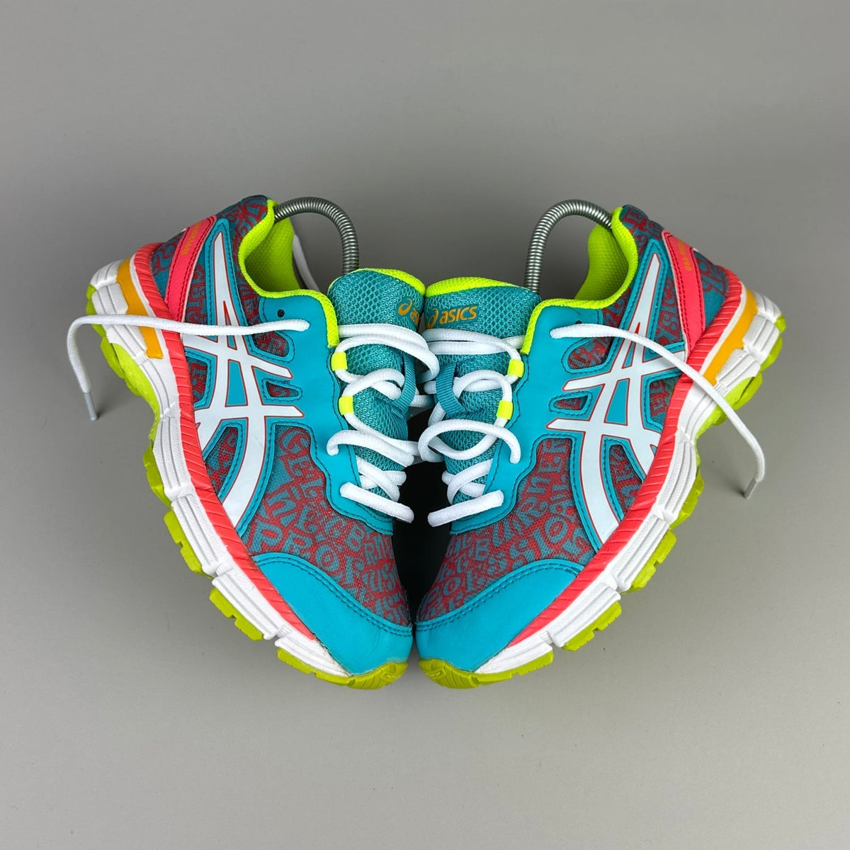 ASICS Gel Nimbus 16 - Turquoise / Corail / Vert Anis - Sneykers