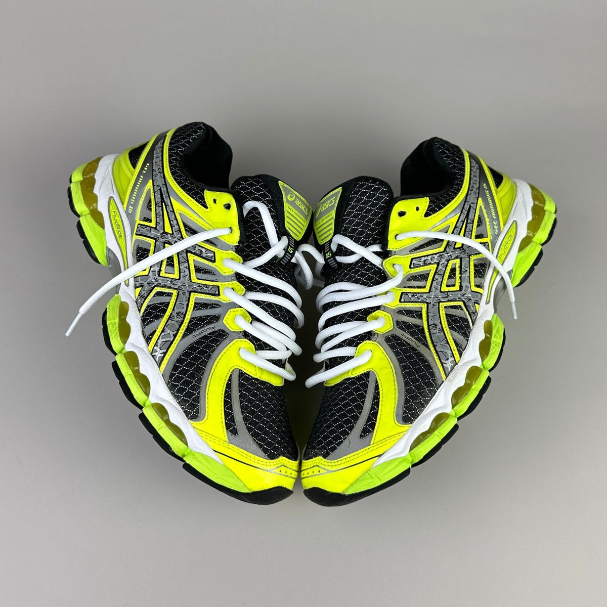 ASICS Gel Nimbus 16 - Noir / Jaune Fluo / Argent - Sneykers