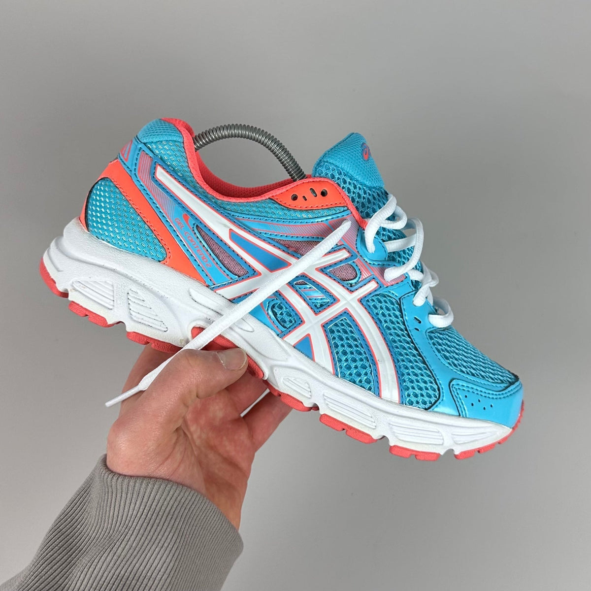 ASICS Gel Nimbus 16 - Turquoise / Corail / Blanc - Sneykers