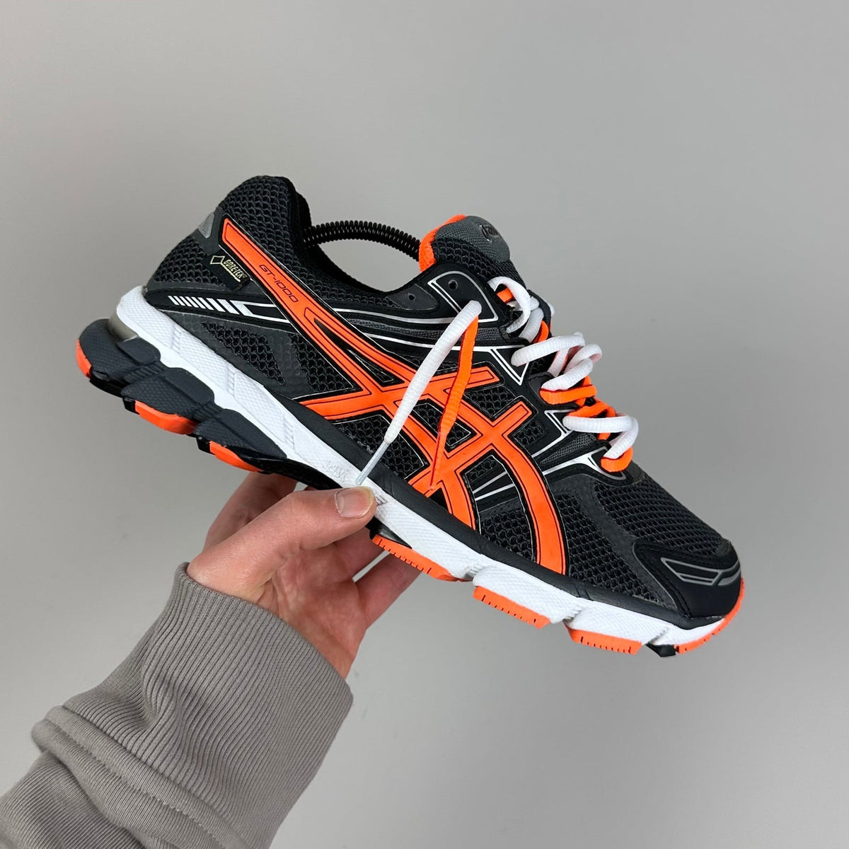 ASICS Gel Nimbus 16 - Anthracite / Orange Vif - Sneykers