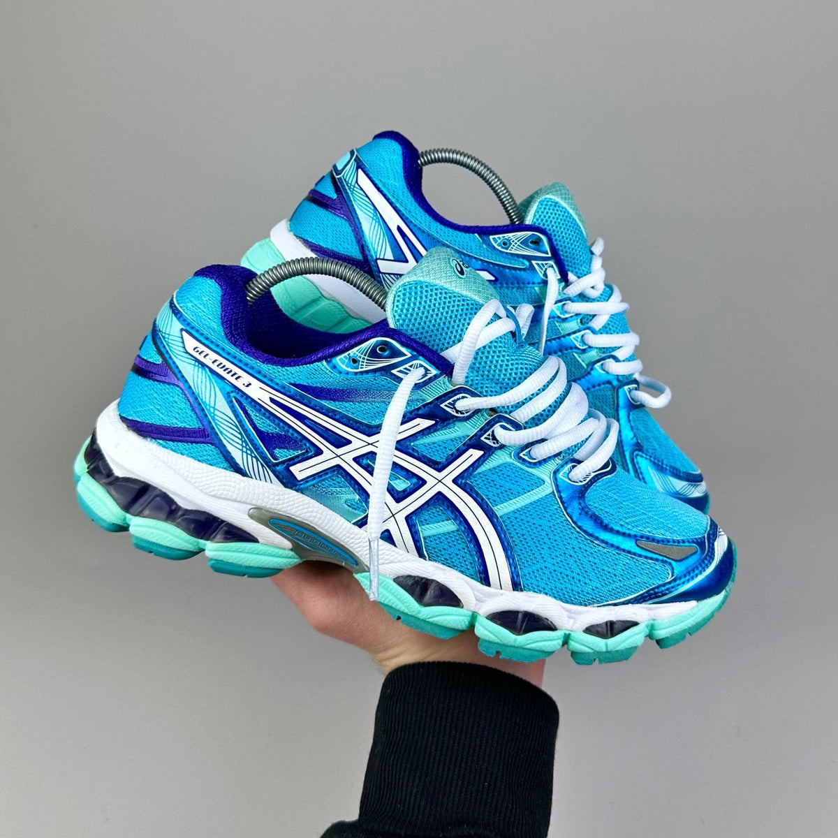 ASICS Gel Nimbus 16 - Cyan / Vert Menthe - Sneykers