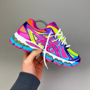 ASICS Gel Nimbus 16 - Fuchsia / Turquoise / Jaune - Sneykers