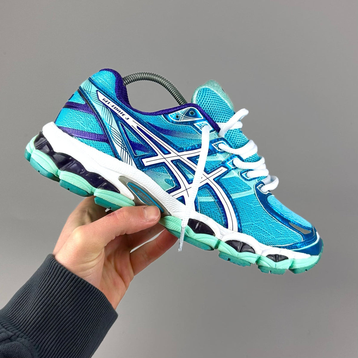 ASICS Gel Nimbus 16 - Cyan / Vert Menthe - Sneykers