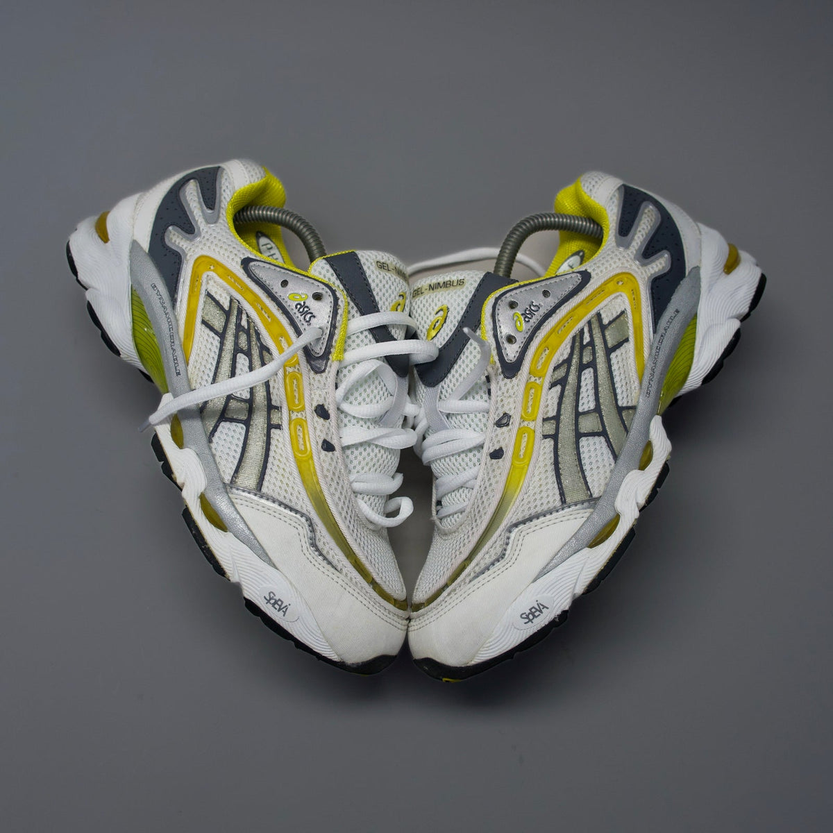 ASICS Gel Nimbus 16 - Blanc / Jaune - Sneykers