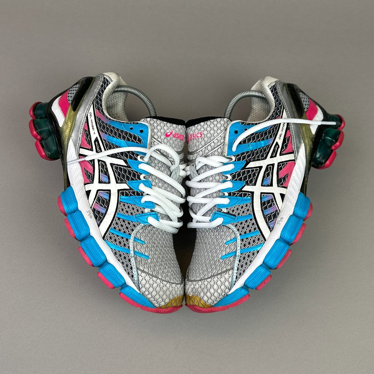 ASICS Gel Nimbus 16 - Argent / Turquoise - Sneykers