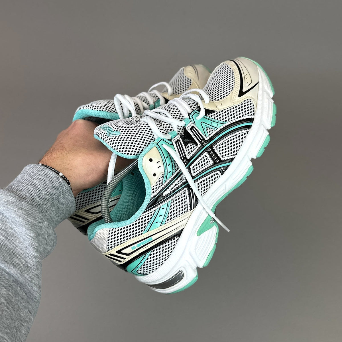 ASICS Gel Nimbus 16 - Blanc / Vert Menthe / Noir - Sneykers