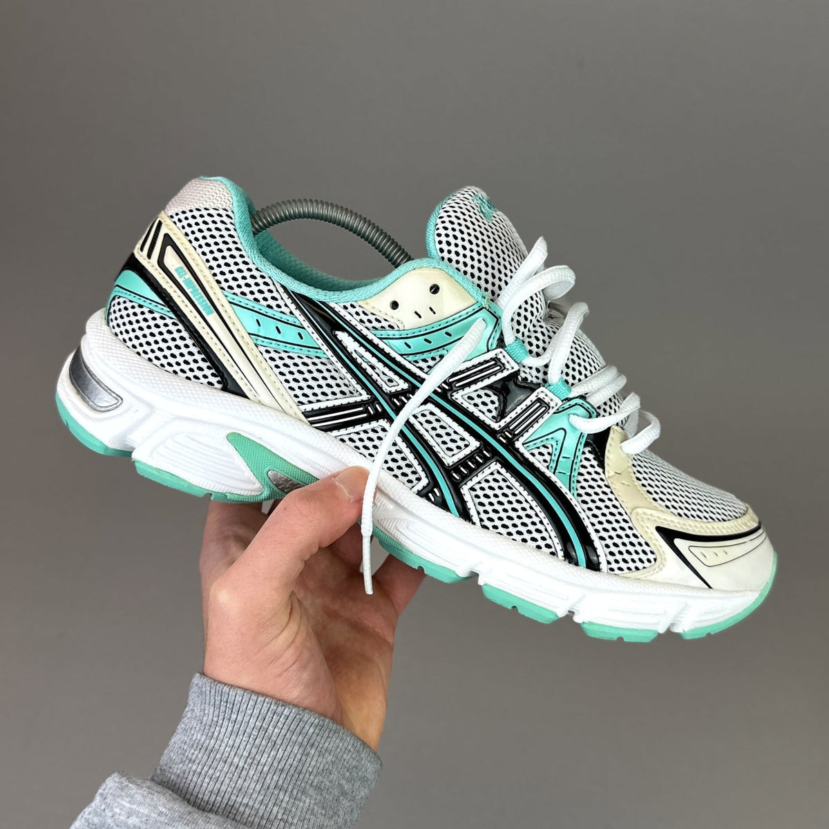 ASICS Gel Nimbus 16 - Blanc / Vert Menthe / Noir - Sneykers