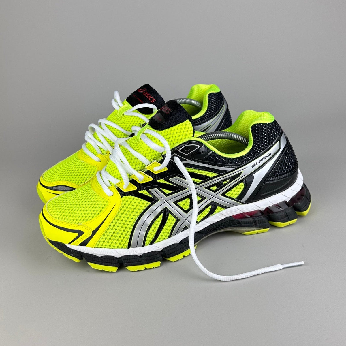 ASICS Gel Nimbus 16 - Jaune Fluo / Noir / Bordeaux - Sneykers