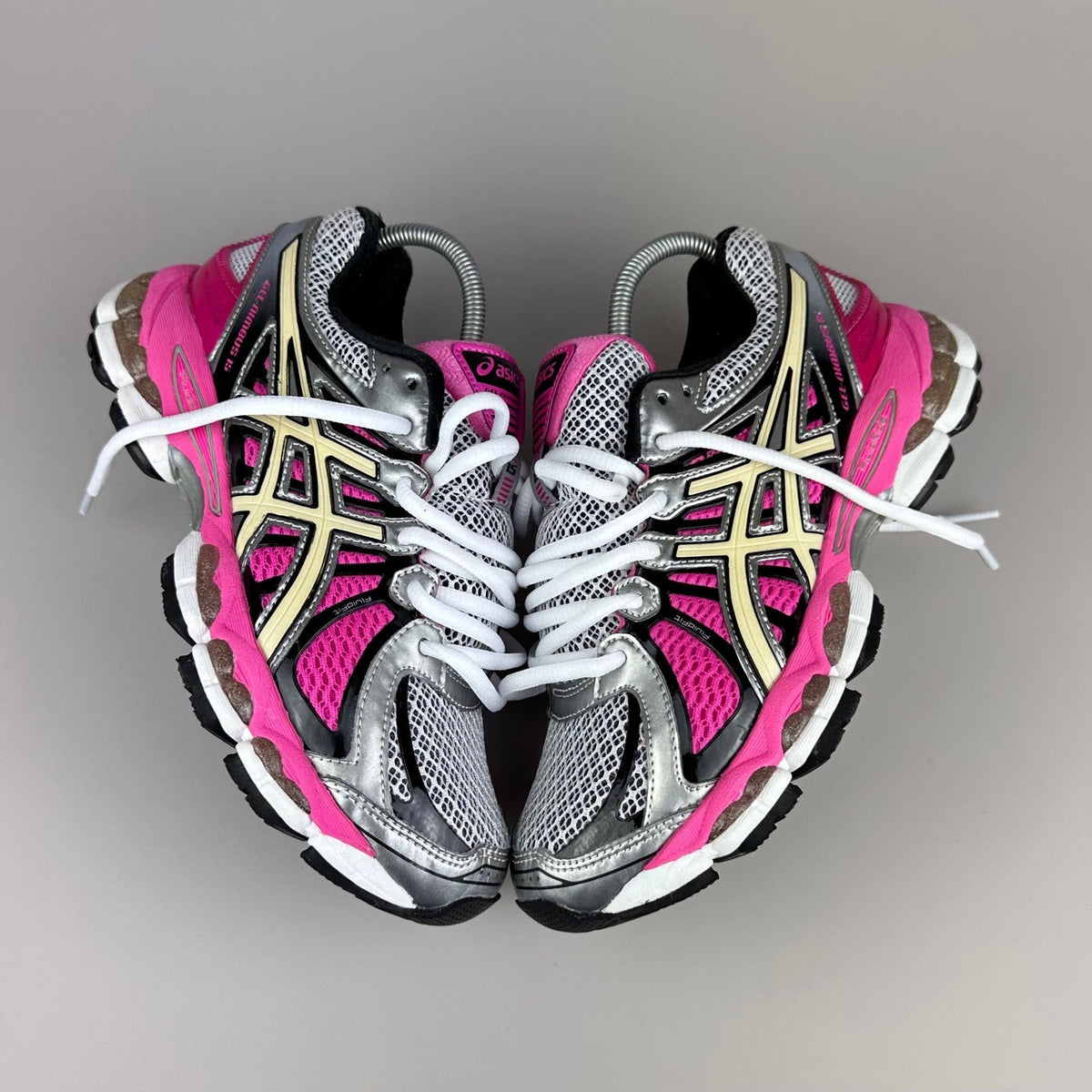 ASICS Gel Nimbus 16 - Rose Fluo / Argent - Sneykers