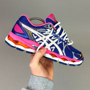 ASICS Gel Nimbus 16 - Bleu Roi / Rose Fluo - Sneykers