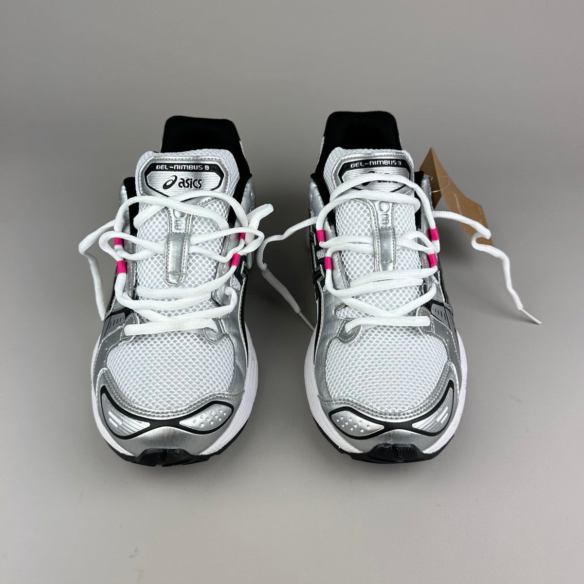 ASICS Gel Nimbus 16 - Blanc / Turquoise / Rose Fluo - Sneykers