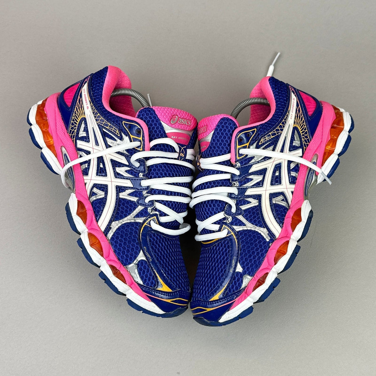 ASICS Gel Nimbus 16 - Bleu Roi / Rose Fluo - Sneykers