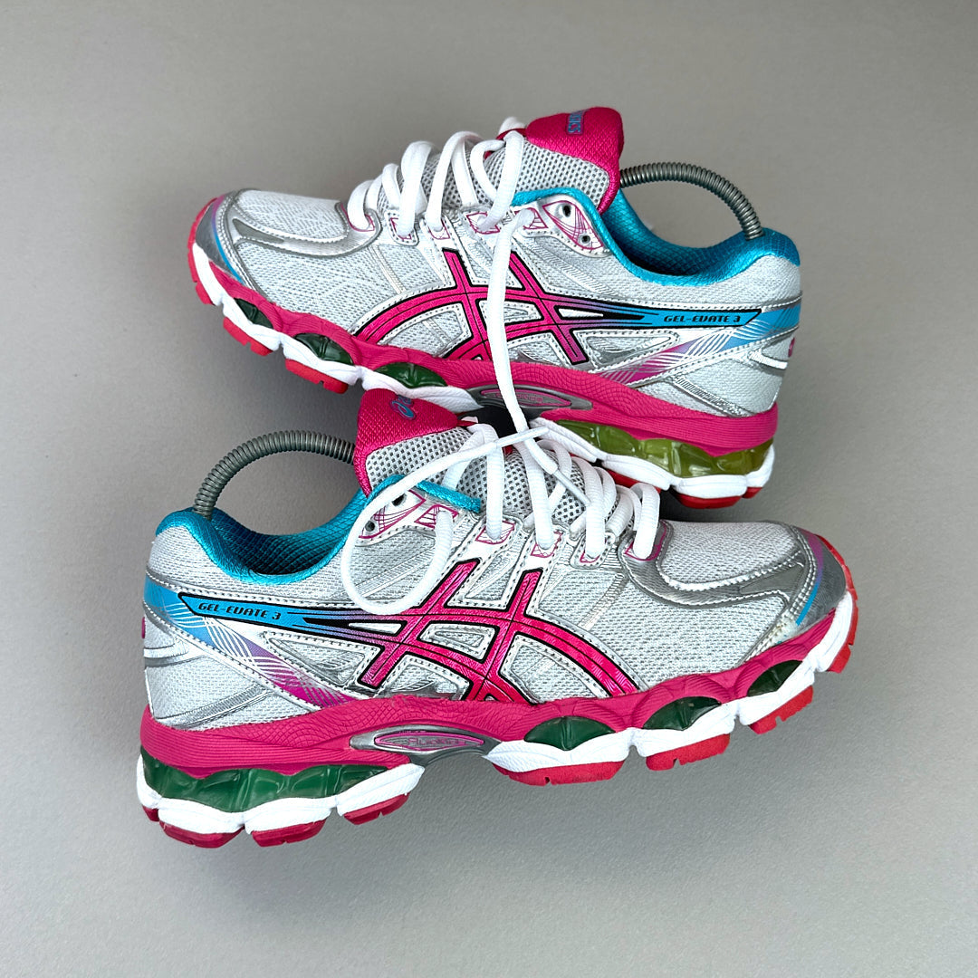ASICS Gel Nimbus 16 - Argent / Rose Fluo - Sneykers