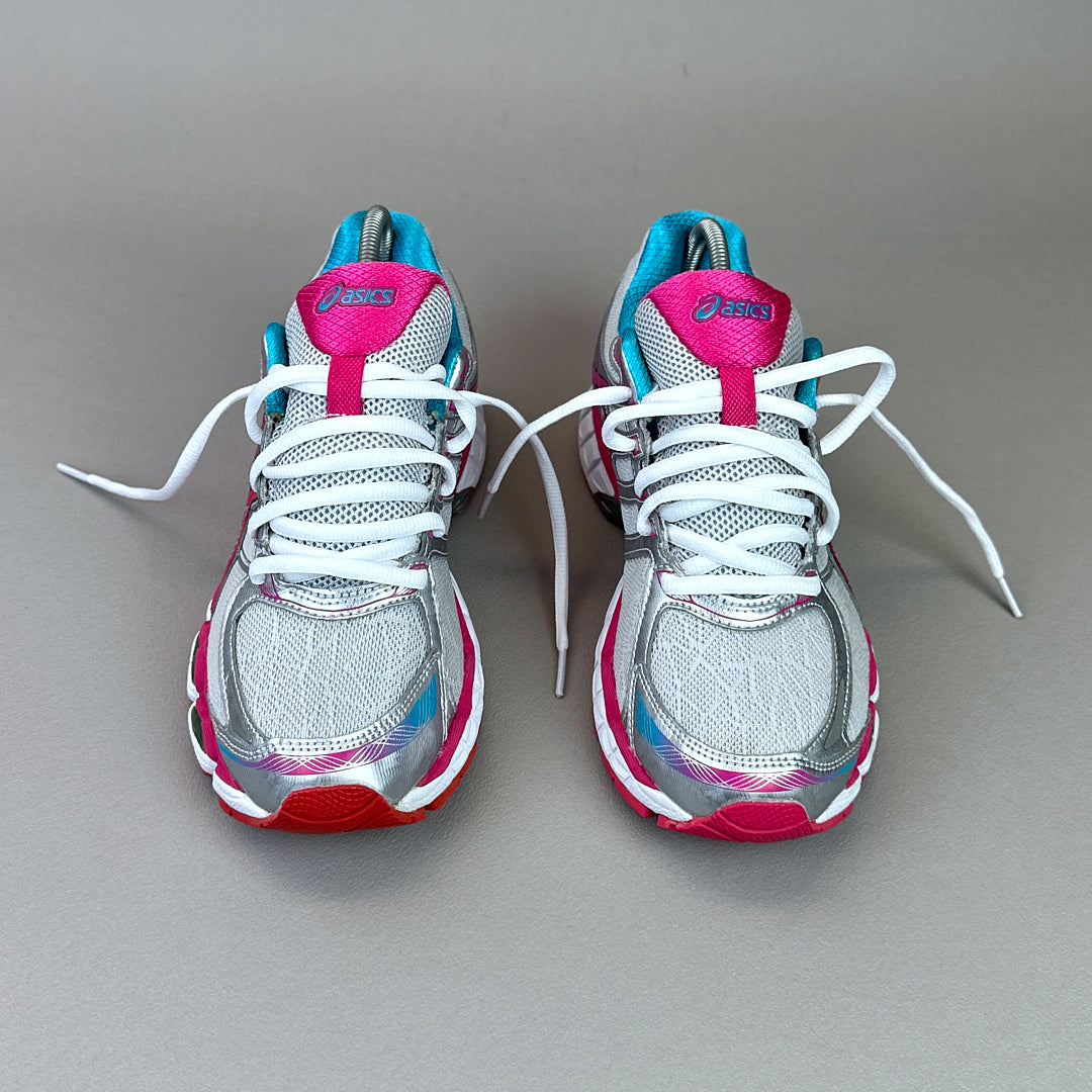 ASICS Gel Nimbus 16 - Argent / Rose Fluo - Sneykers